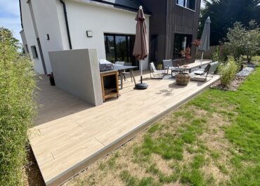 terrasse carrelage